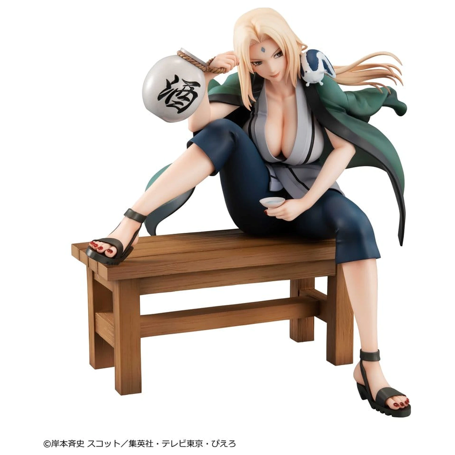 Naruto Shippuden Naruto Gals PVC Figur Tsunade Ver.2 16 cm (Wiederholung) Produktfoto