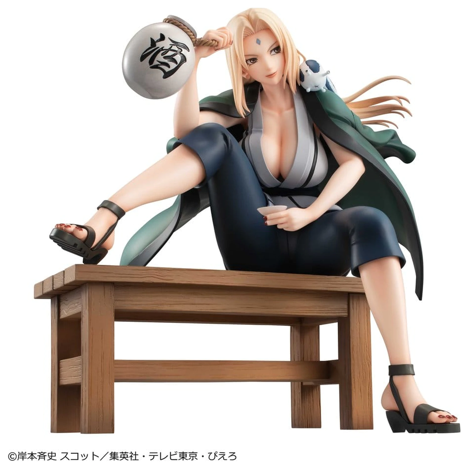 Naruto Shippuden Naruto Gals PVC Figur Tsunade Ver.2 16 cm (Wiederholung) Produktfoto