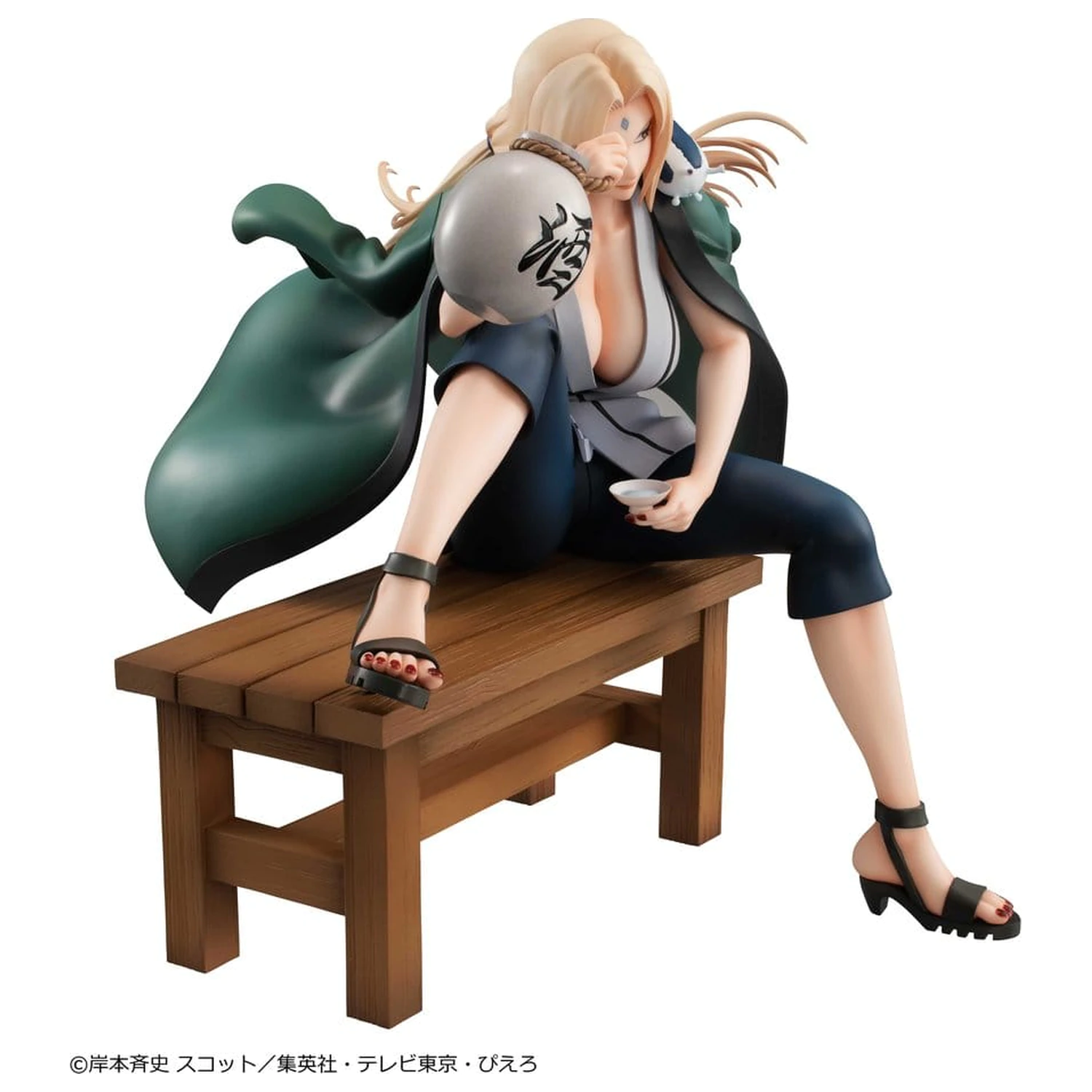 Naruto Shippuden Naruto Gals PVC Figur Tsunade Ver.2 16 cm (Wiederholung) Produktfoto