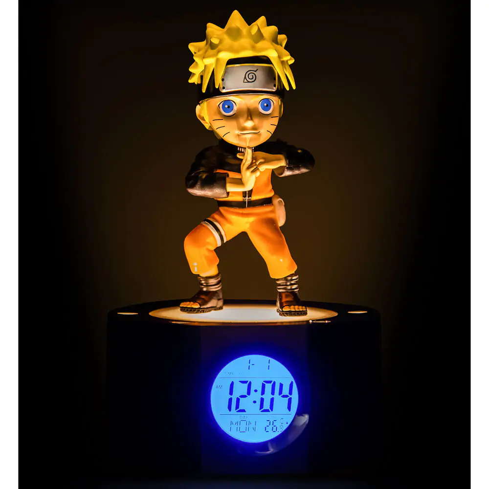 Naruto Shippuden Wecker mit Leuchtfunktion Naruto 18 cm termékfotó