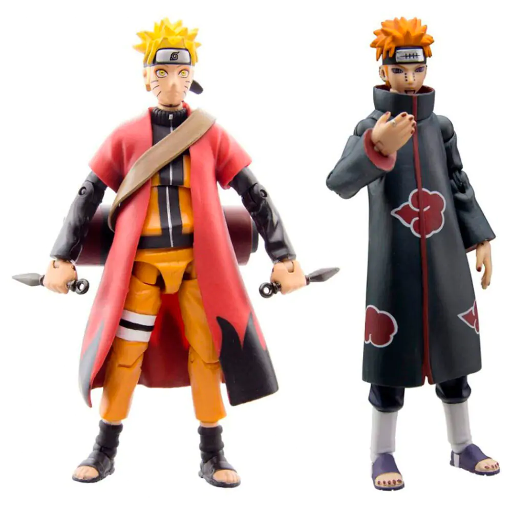 Naruto Shippuden Naruto vs Pain Sage Mode 25th Anniversary Figurnpaket 10cm Produktfoto