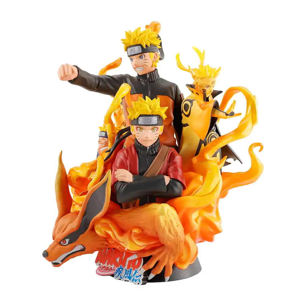 Naruto Shippuden Petitrama DX PVC Mini-Statue Naruto 01 15 cm Produktfoto