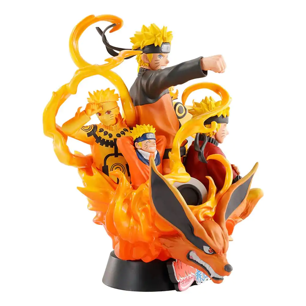 Naruto Shippuden Petitrama DX PVC Mini-Statue Naruto 01 15 cm Produktfoto