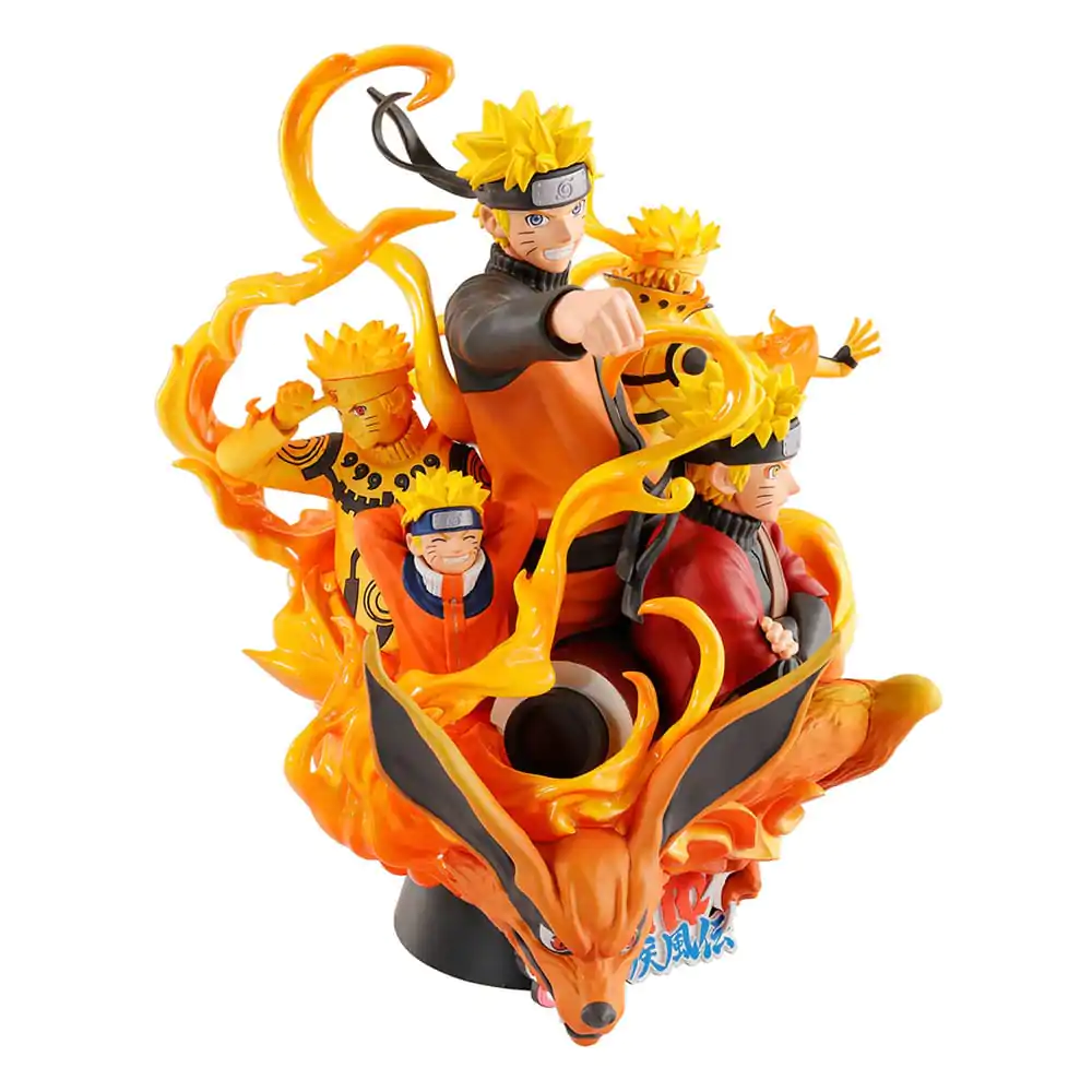 Naruto Shippuden Petitrama DX PVC Mini-Statue Naruto 01 15 cm Produktfoto