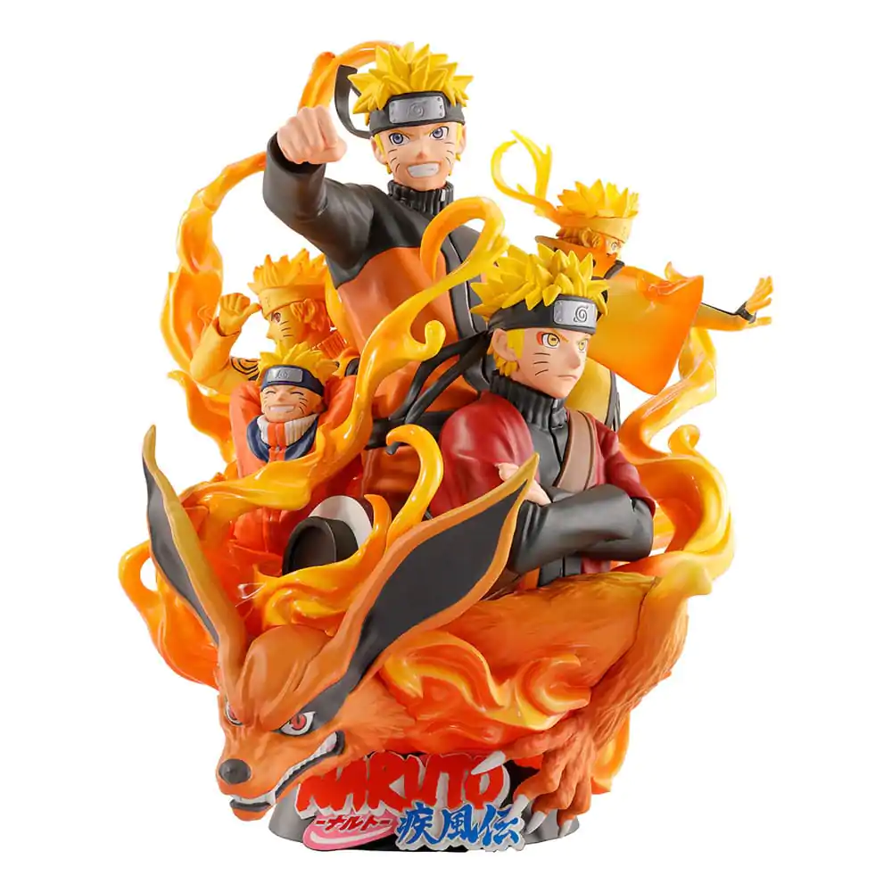 Naruto Shippuden Petitrama DX PVC Mini-Statue Naruto 01 15 cm Produktfoto