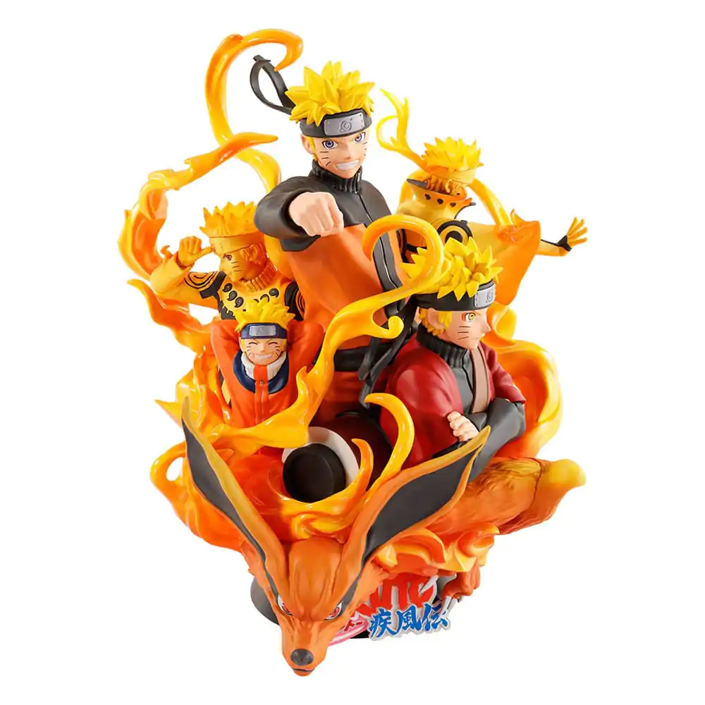 Naruto Shippuden Petitrama DX PVC Mini-Statue Naruto 01 15 cm Produktfoto