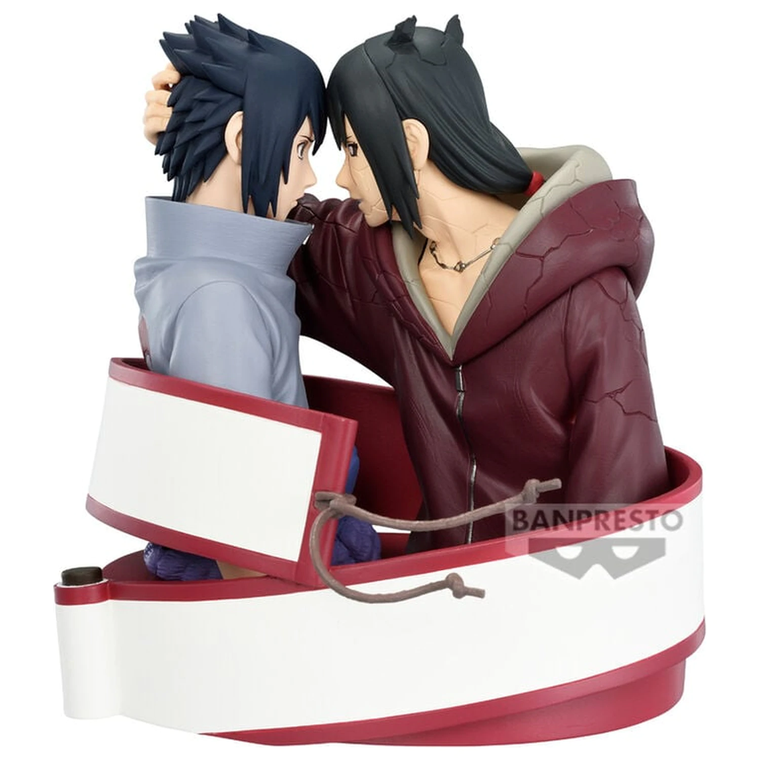 Naruto Shippuden Portrelic Sasuke Uchiha Itachi Uchiha Figur 12cm Produktfoto