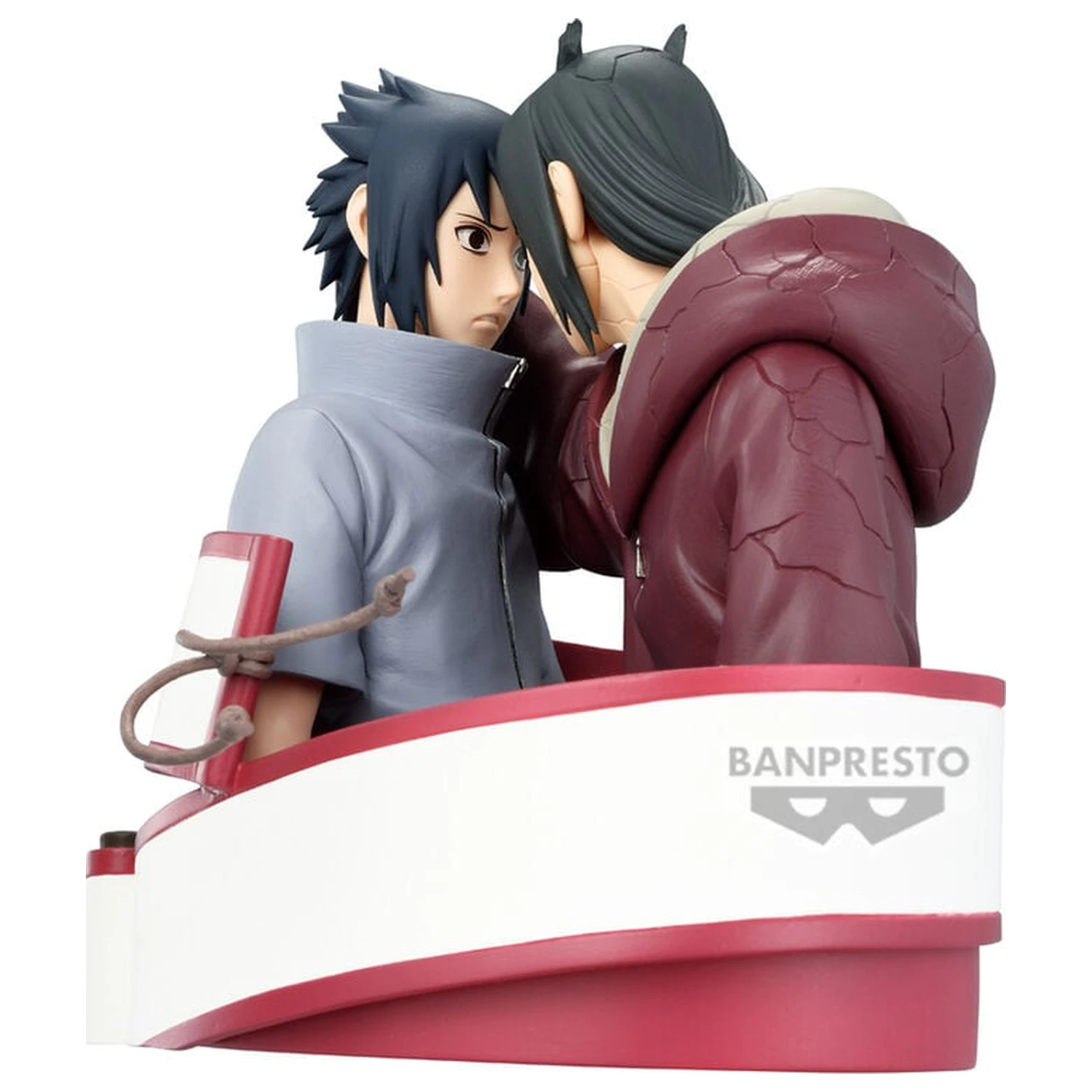 Naruto Shippuden Portrelic Sasuke Uchiha Itachi Uchiha Figur 12cm Produktfoto