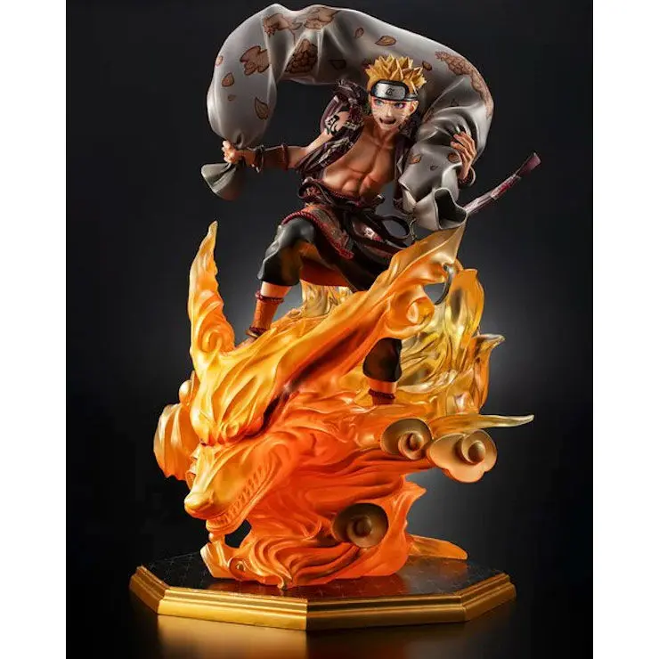 Naruto Shippuden Precious G.E.M. Series PVC Statue Naruto Uzumaki Wind God 28 cm termékfotó