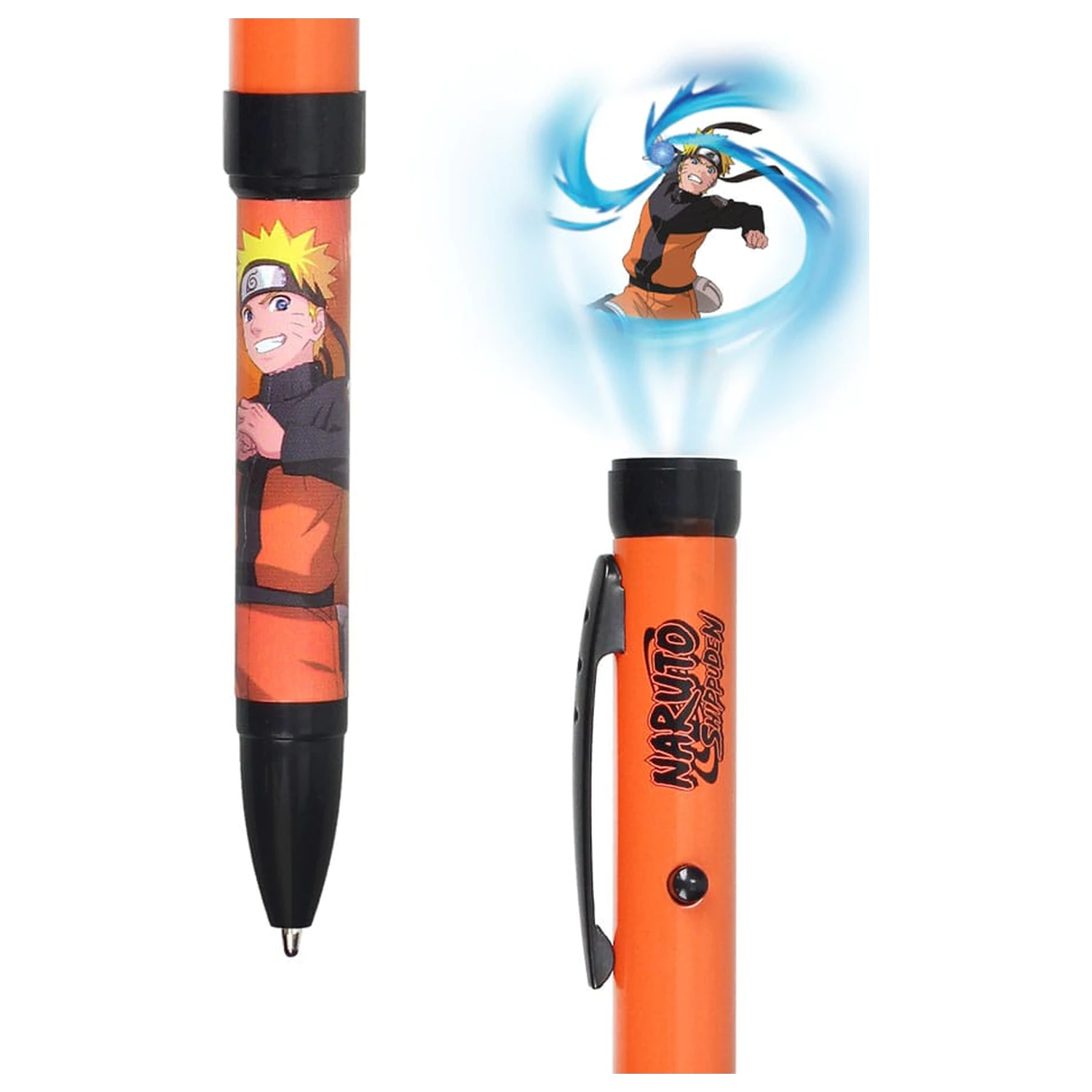 Naruto Shippuden Stift mit Lichtprojektor Naruto Produktfoto
