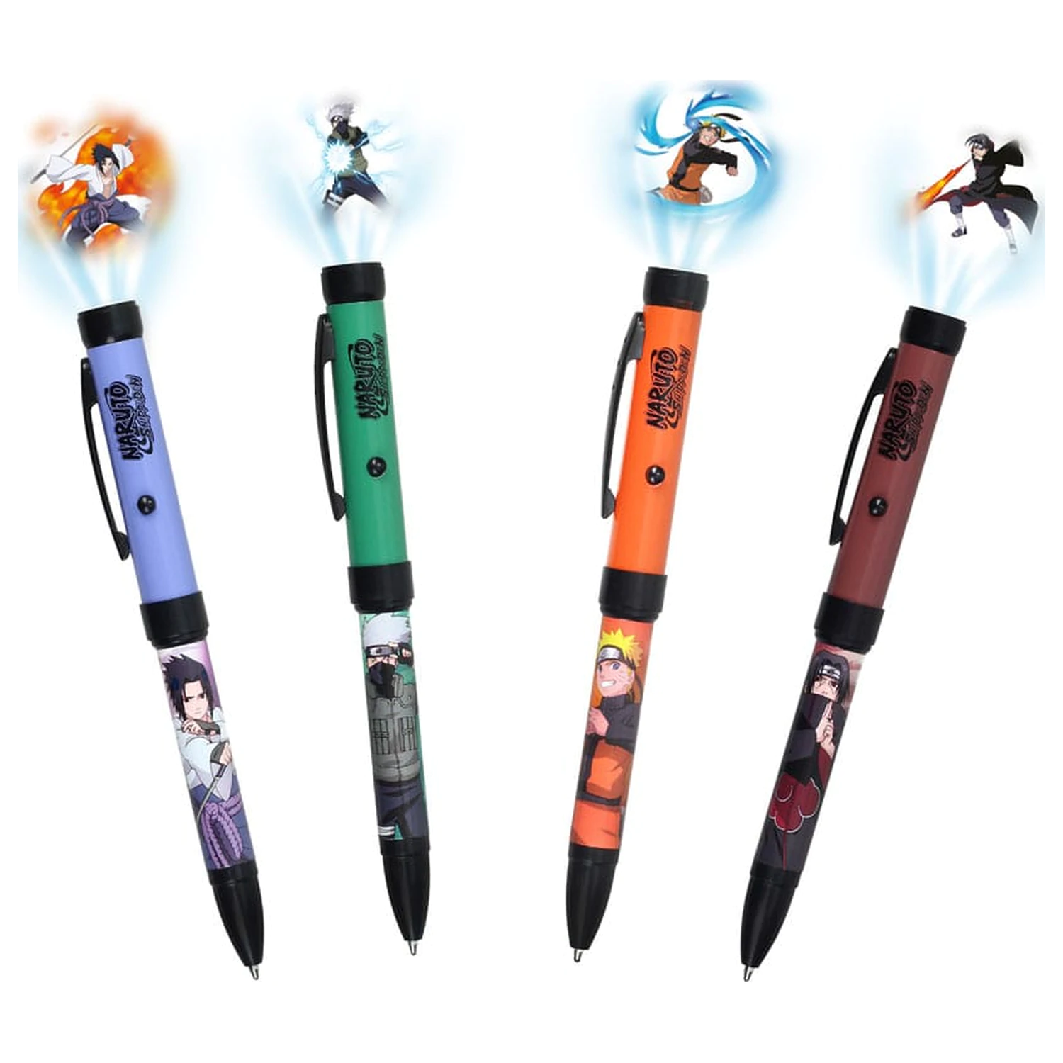 Naruto Shippuden Stift mit Lichtprojektor Naruto Produktfoto