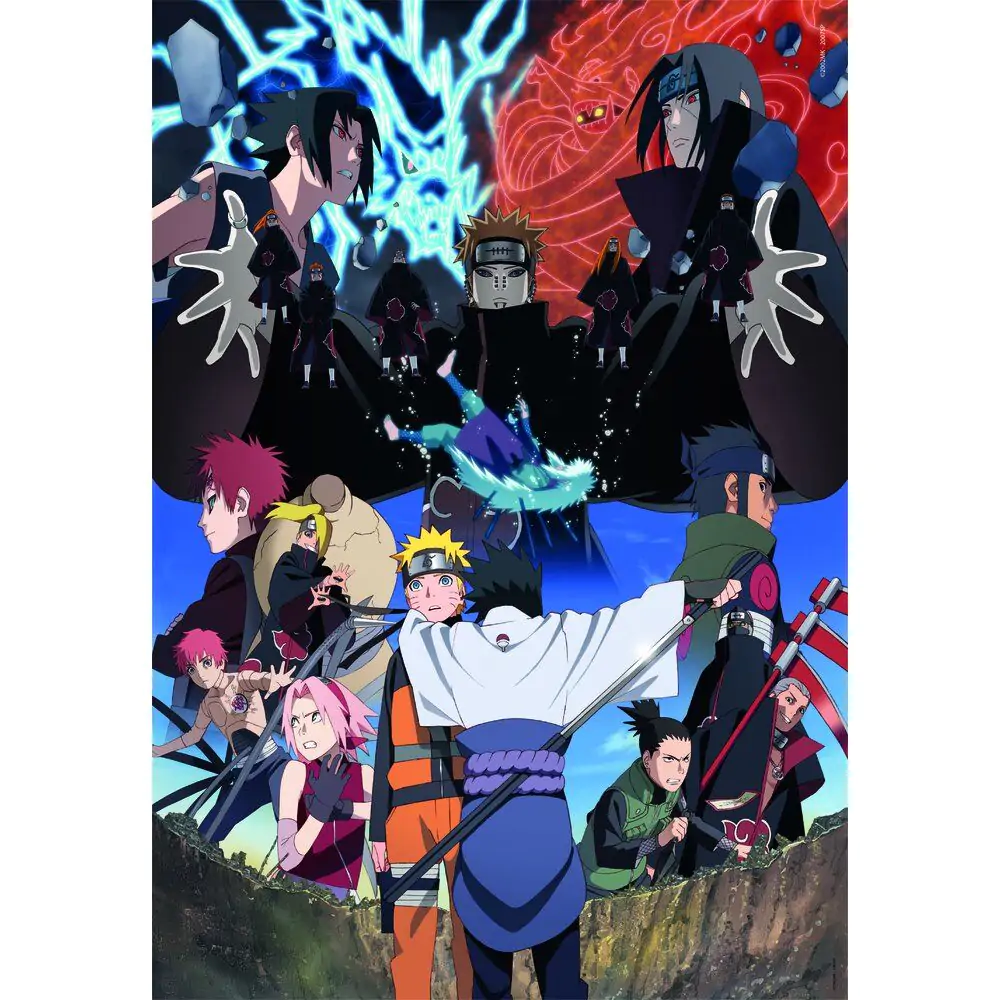 Naruto Shippuden Puzzle 1000St Produktfoto