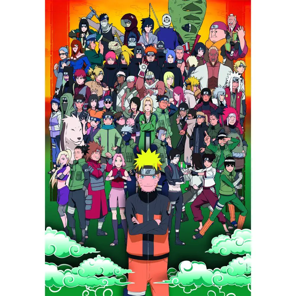 Naruto Shippuden Puzzle 1500St Produktfoto