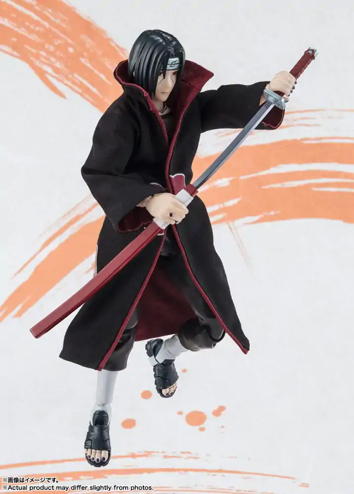 Naruto Shippuden S.H. Figuarts Actionfigur Itachi Uchiha NarutoP99 Edition 15 cm Produktfoto