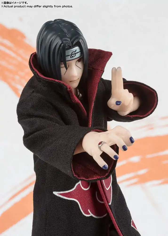 Naruto Shippuden S.H. Figuarts Actionfigur Itachi Uchiha NarutoP99 Edition 15 cm Produktfoto