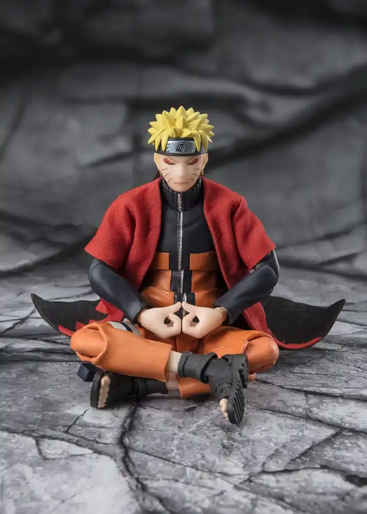 Naruto Shippuden S.H. Figuarts Actionfigur Naruto Uzumaki (Sage Mode) - Savior of Konoha 15 cm Produktfoto