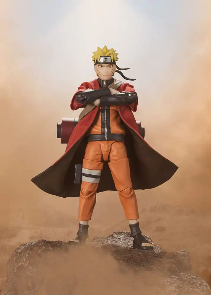 Naruto Shippuden S.H. Figuarts Actionfigur Naruto Uzumaki (Sage Mode) - Savior of Konoha 15 cm Produktfoto