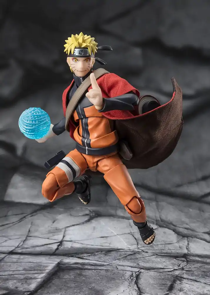 Naruto Shippuden S.H. Figuarts Actionfigur Naruto Uzumaki (Sage Mode) - Savior of Konoha 15 cm Produktfoto