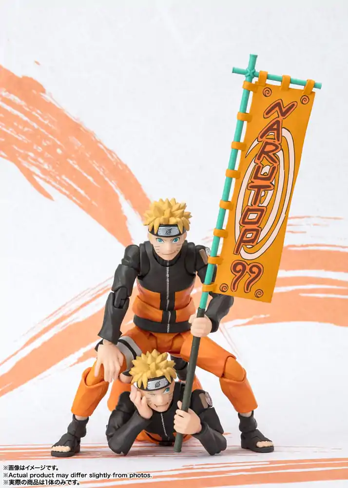 Naruto Shippuden S.H. Figuarts Actionfigur Naruto Uzumaki Naruto OP99 Edition 15 cm termékfotó