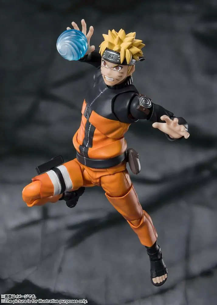 Naruto Shippuden S.H. Figuarts Action Figur Naruto Uzumaki -The Jinchuuriki entrusted with Hope- 14 cm Produktfoto