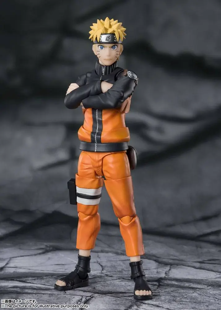 Naruto Shippuden S.H. Figuarts Action Figur Naruto Uzumaki -The Jinchuuriki entrusted with Hope- 14 cm termékfotó