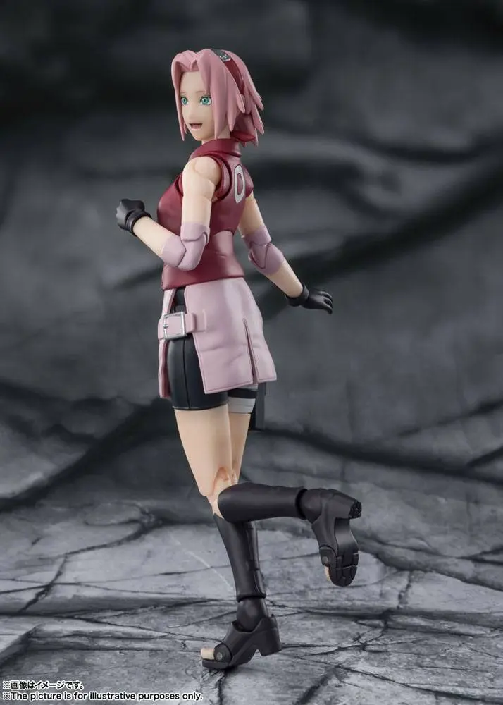 Naruto Shippuden S.H. Figuarts Action Figur Sakura Haruno -Inheritor of Tsunade's indominable will- 14 cm Produktfoto