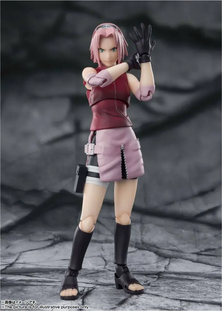 Naruto Shippuden S.H. Figuarts Action Figur Sakura Haruno -Inheritor of Tsunade's indominable will- 14 cm Produktfoto