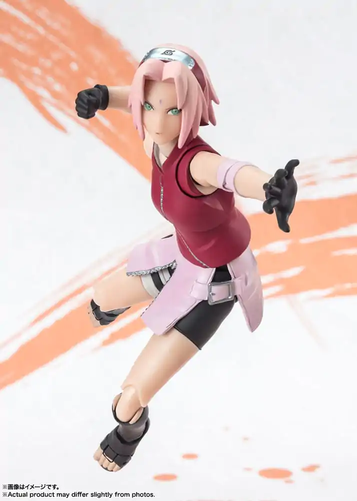 Naruto Shippuden S.H. Figuarts Actionfigur Sakura Haruno Naruto OP99 Edition 14 cm termékfotó