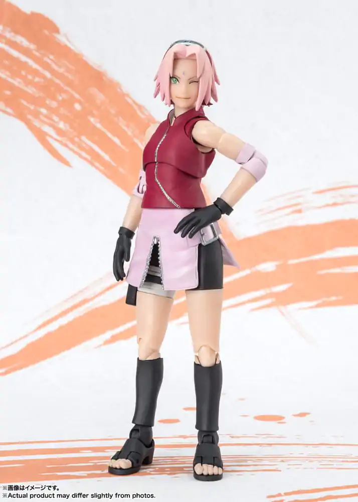 Naruto Shippuden S.H. Figuarts Actionfigur Sakura Haruno Naruto OP99 Edition 14 cm termékfotó