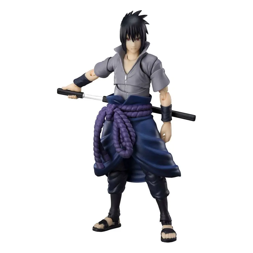 Naruto Shippuden S.H. Figuarts Actionfigur Sasuke Uchiha -He who bears all Hatred- 15 cm Produktfoto