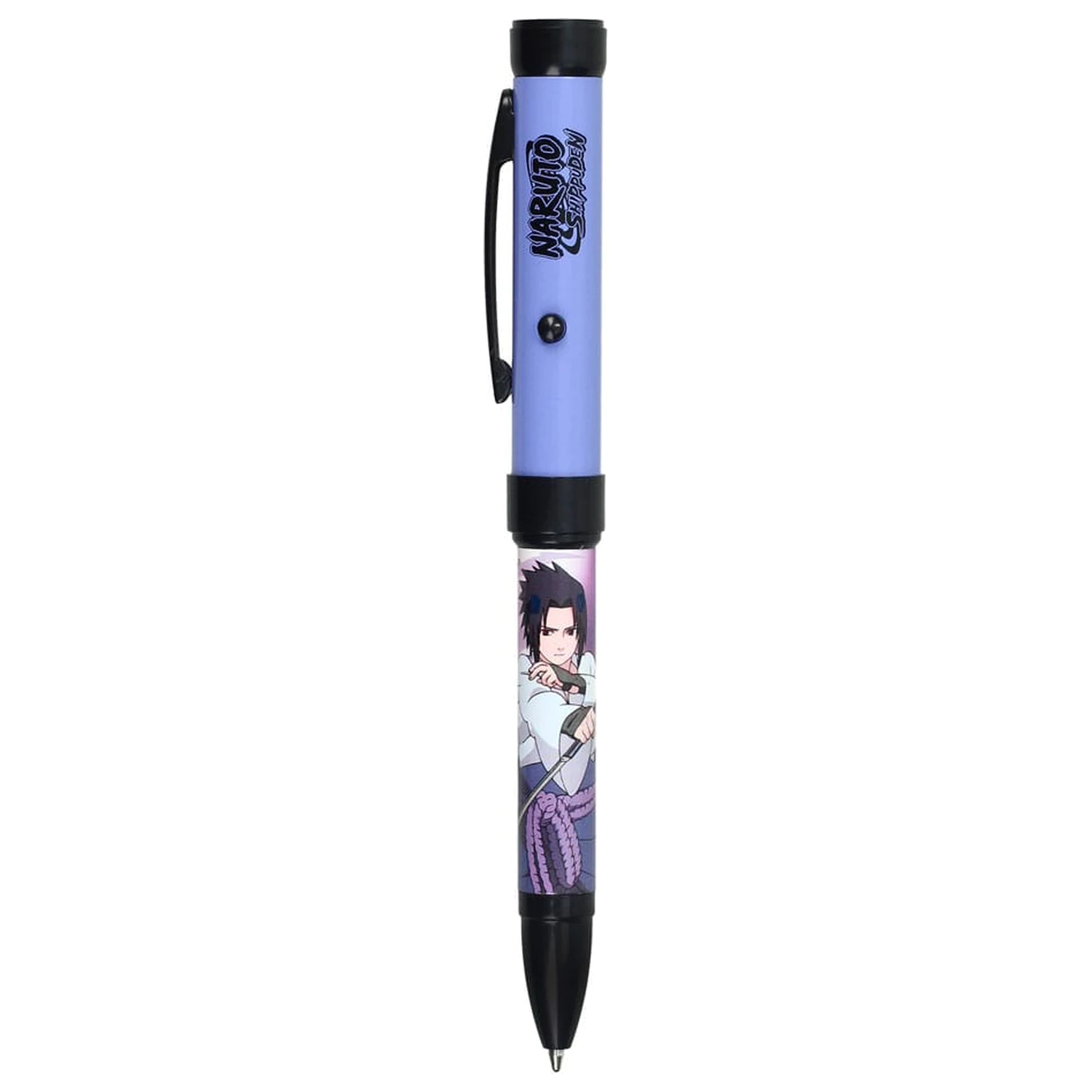 Naruto Shippuden Stift mit Lichtprojektor Sasuke Produktfoto