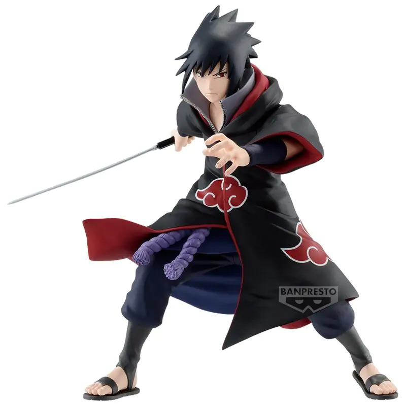 Naruto Shippuden Sasuke Uchiha IV Vibration Stars Figur 15cm Produktfoto