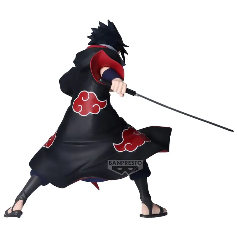 Naruto Shippuden Sasuke Uchiha IV Vibration Stars Figur 15cm Produktfoto