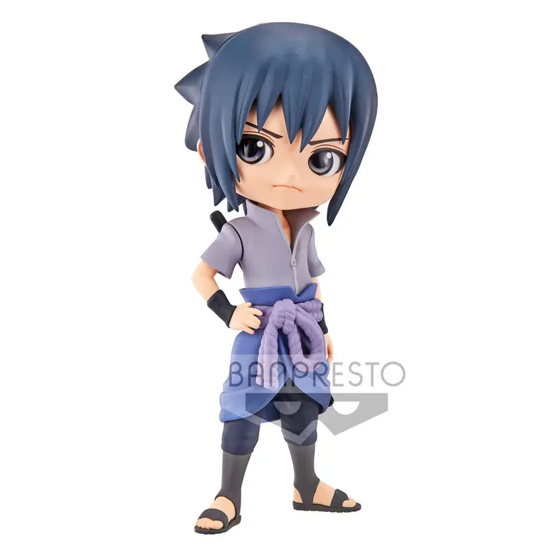 Naruto Shippuden Sasuke Uchiha Ver.A Q posket Figur 14cm termékfotó