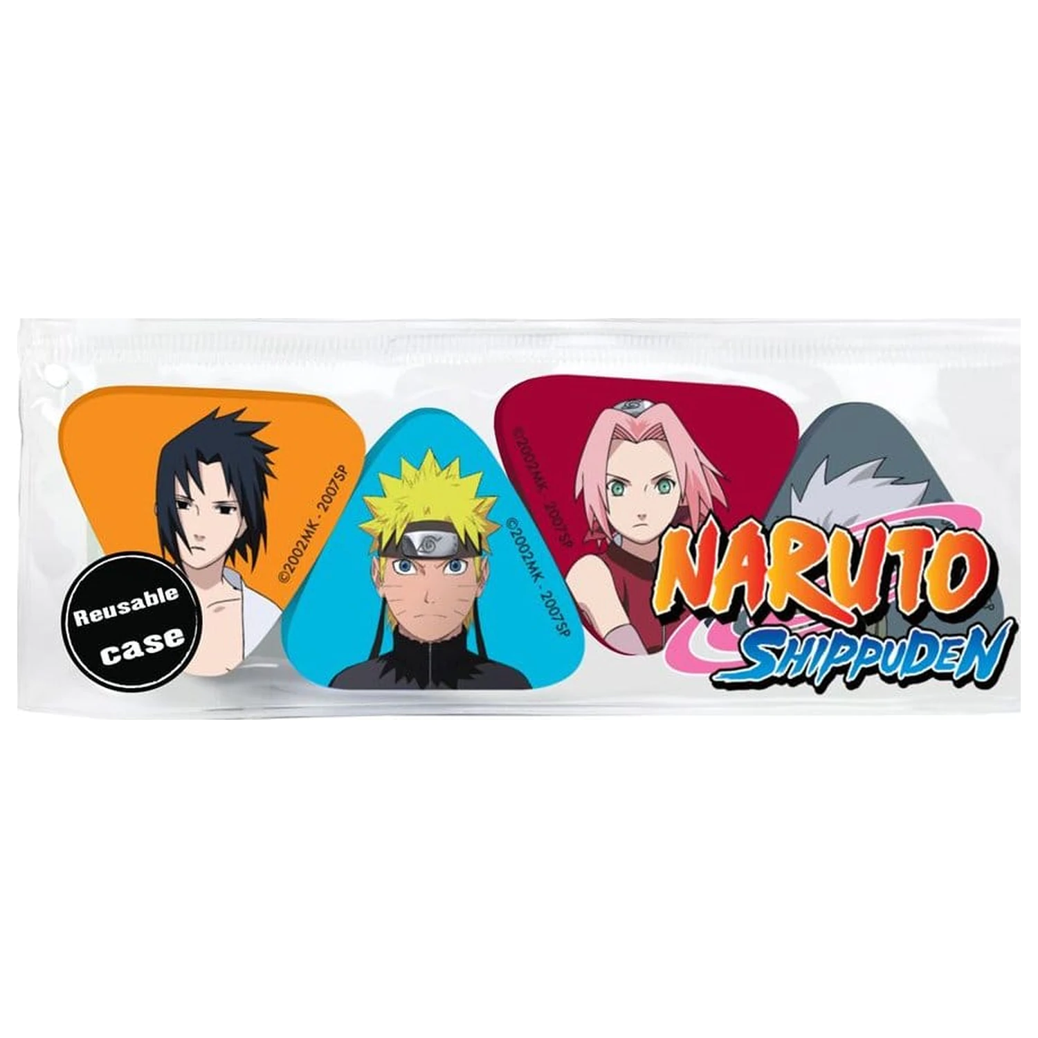 Naruto Radierer Set Shippuden: Team 7 Produktfoto