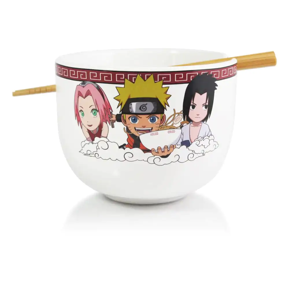 Naruto Shippuden Ramen-Schüssel mit Stäbchen Team Seven 414 ml Produktfoto