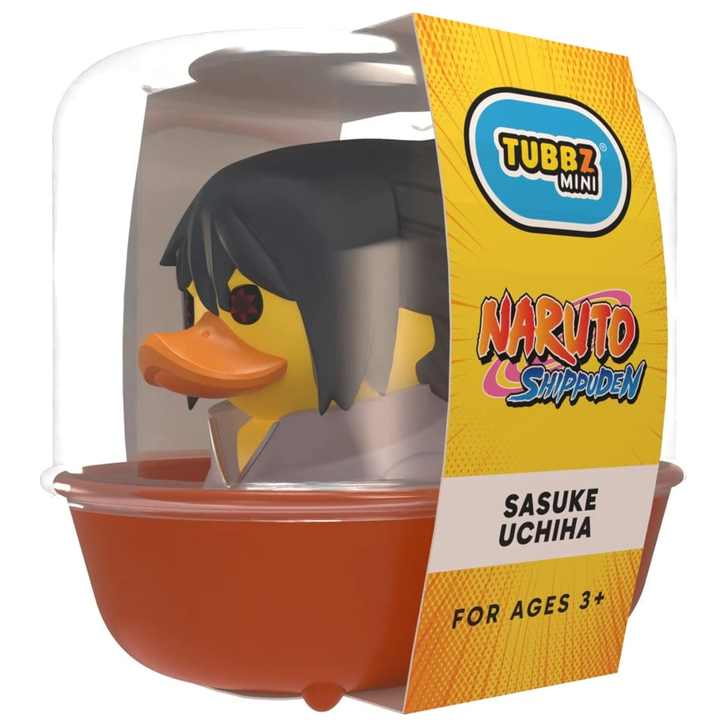 Naruto Shippuden Tubbz Mini PVC Figur Sasuke Uchiha 5 cm Produktfoto