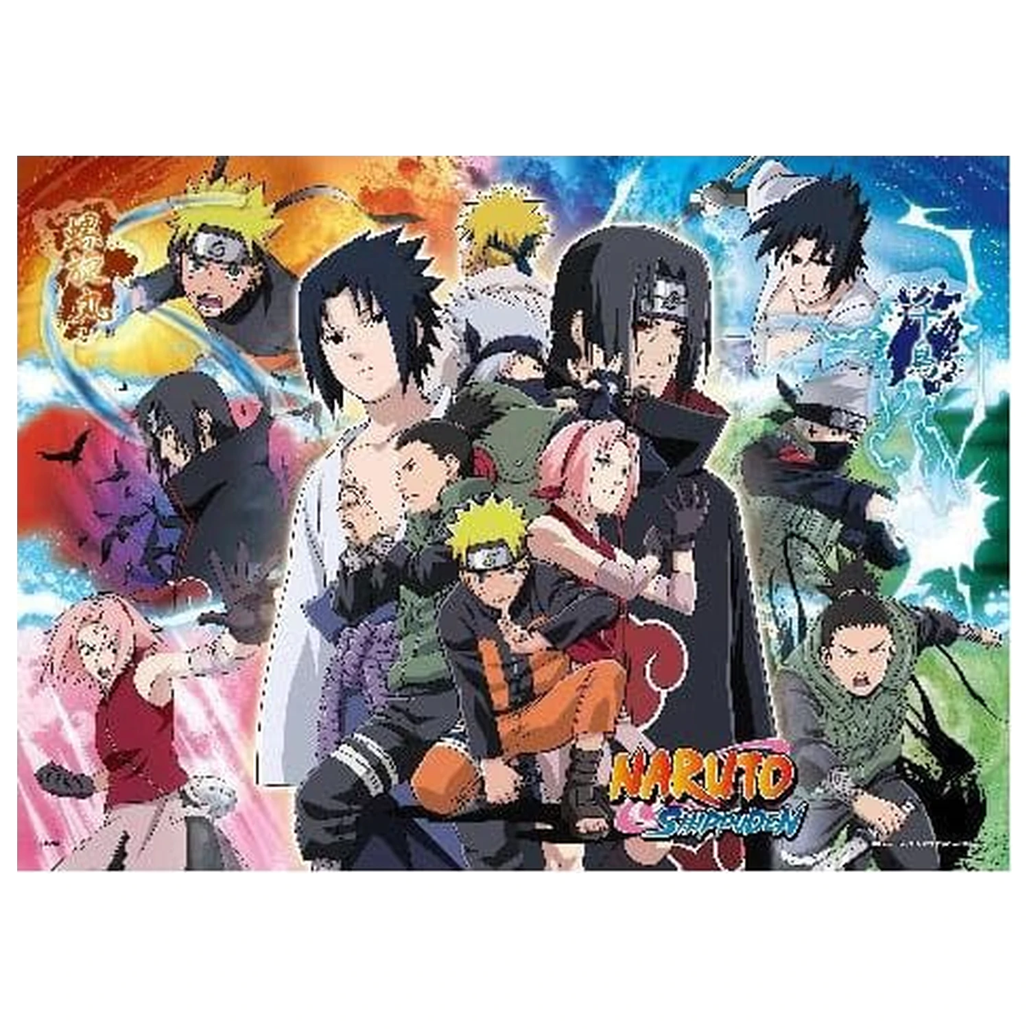 Naruto Shippuden Puzzle Version B Produktfoto