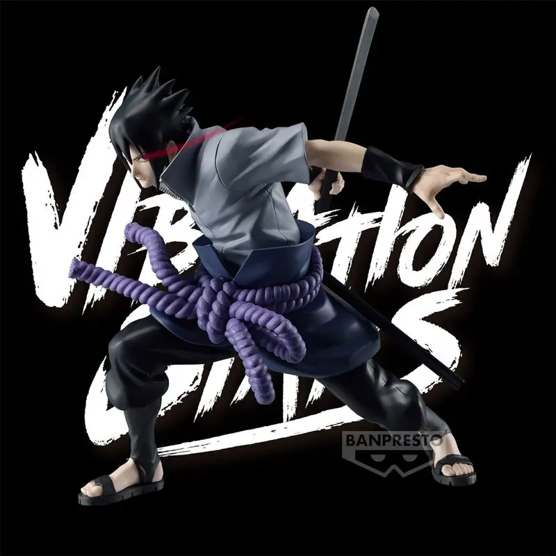 Naruto Shippuden Vibration Stars Sasuke Uchiha III Figur 13cm Produktfoto