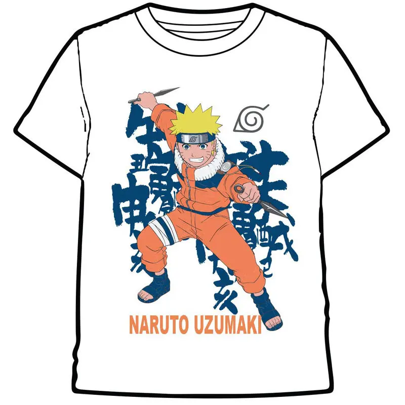 Naruto Shipudden Naruto Uzumaki Kinder T-shirt Produktfoto