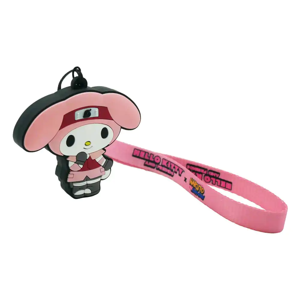 Naruto Shipudden x Hello Kitty PVC Schlüsselanhänger My Melody Sakura termékfotó