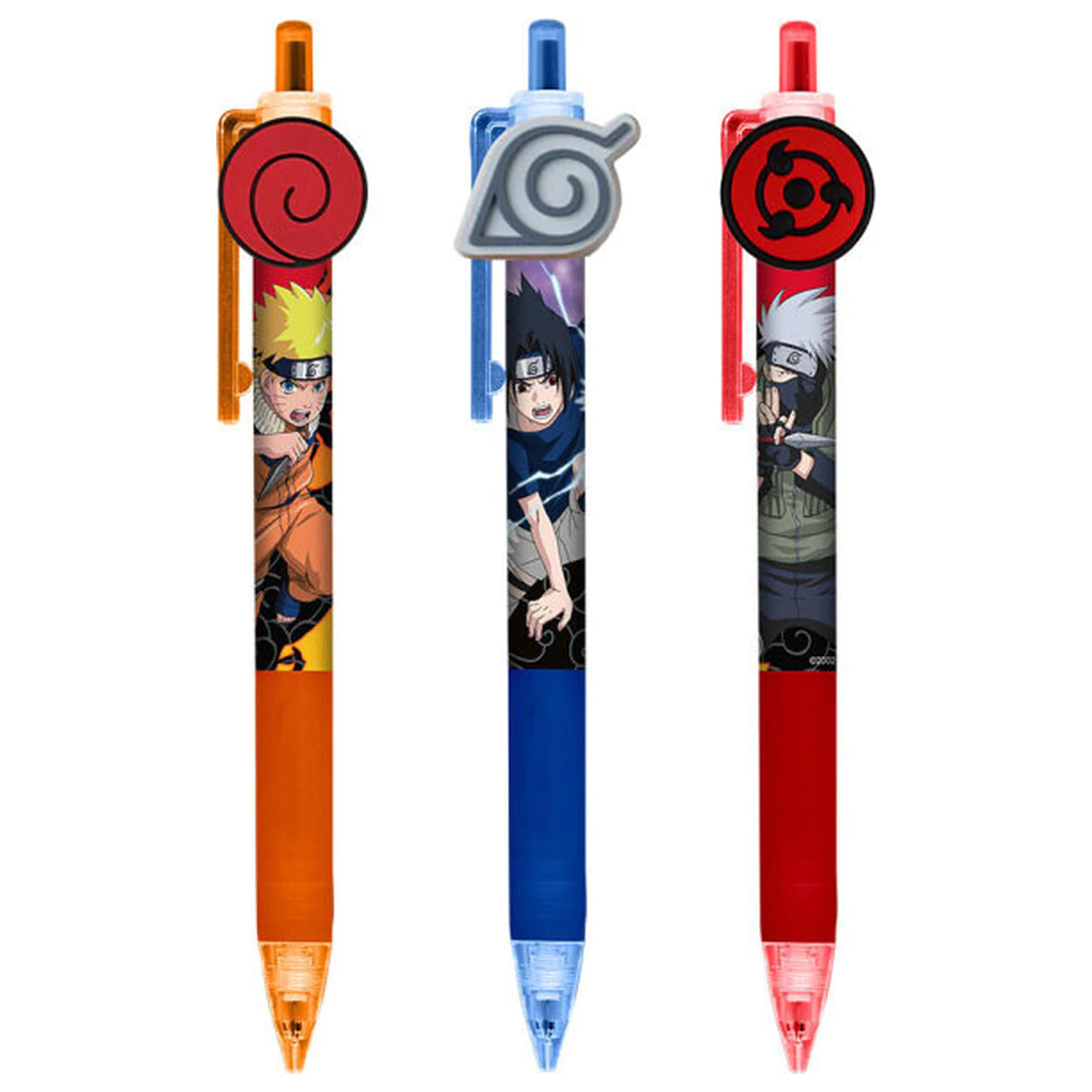 Naruto Symbol Stifte-Set 3 Stk Produktfoto