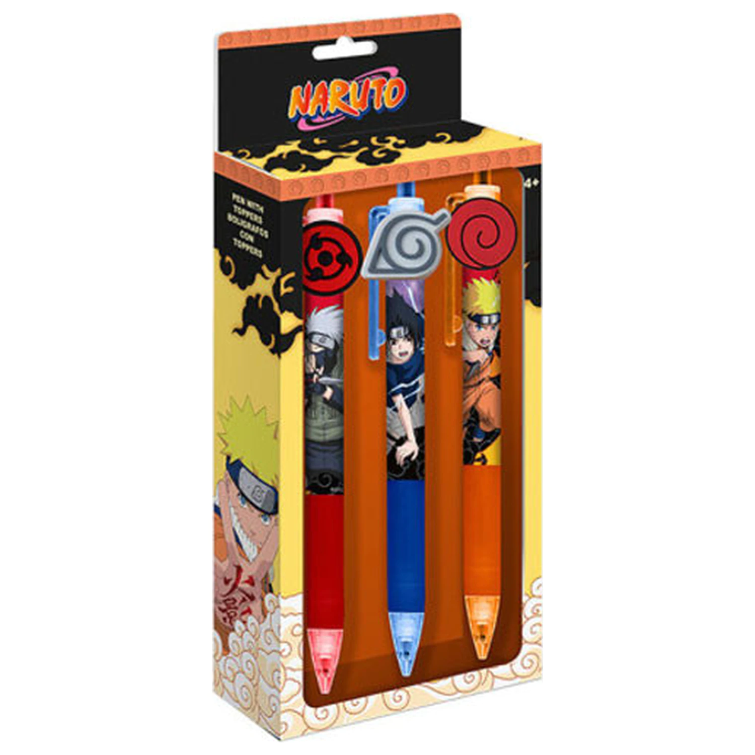 Naruto Symbol Stifte-Set 3 Stk Produktfoto