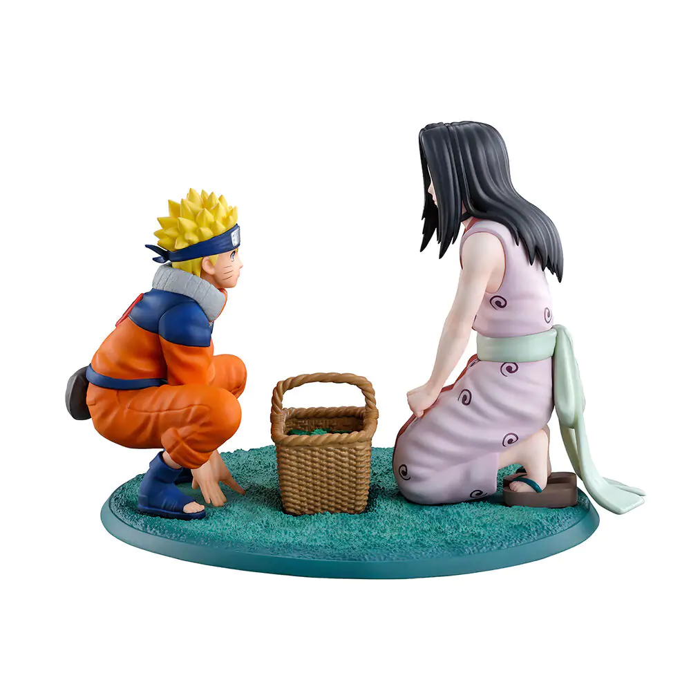 Naruto The Land of Waves Naruto Uzumaki & Haku Ichibansho Figur 10 cm Produktfoto