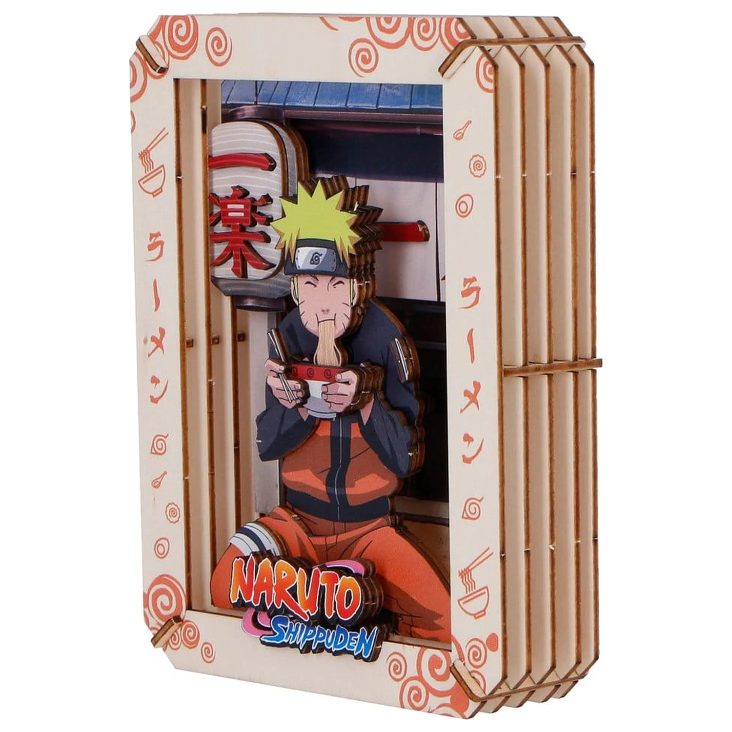 Naruto Modellbausatz Holztheater Ramen (Mittel) 14 cm Produktfoto