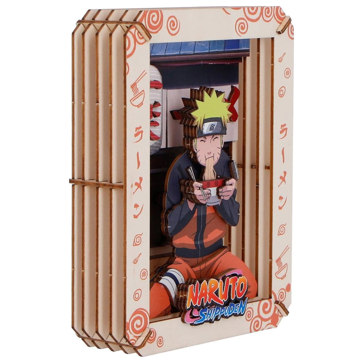 Naruto Modellbausatz Holztheater Ramen (Mittel) 14 cm Produktfoto