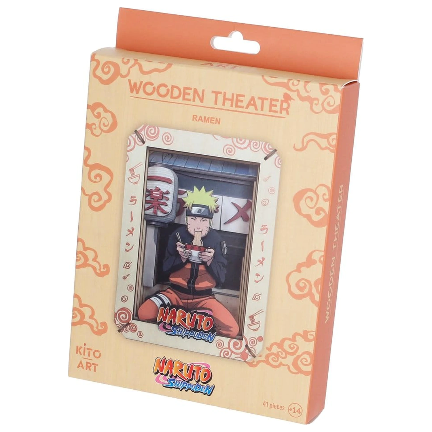 Naruto Modellbausatz Holztheater Ramen (Mittel) 14 cm Produktfoto