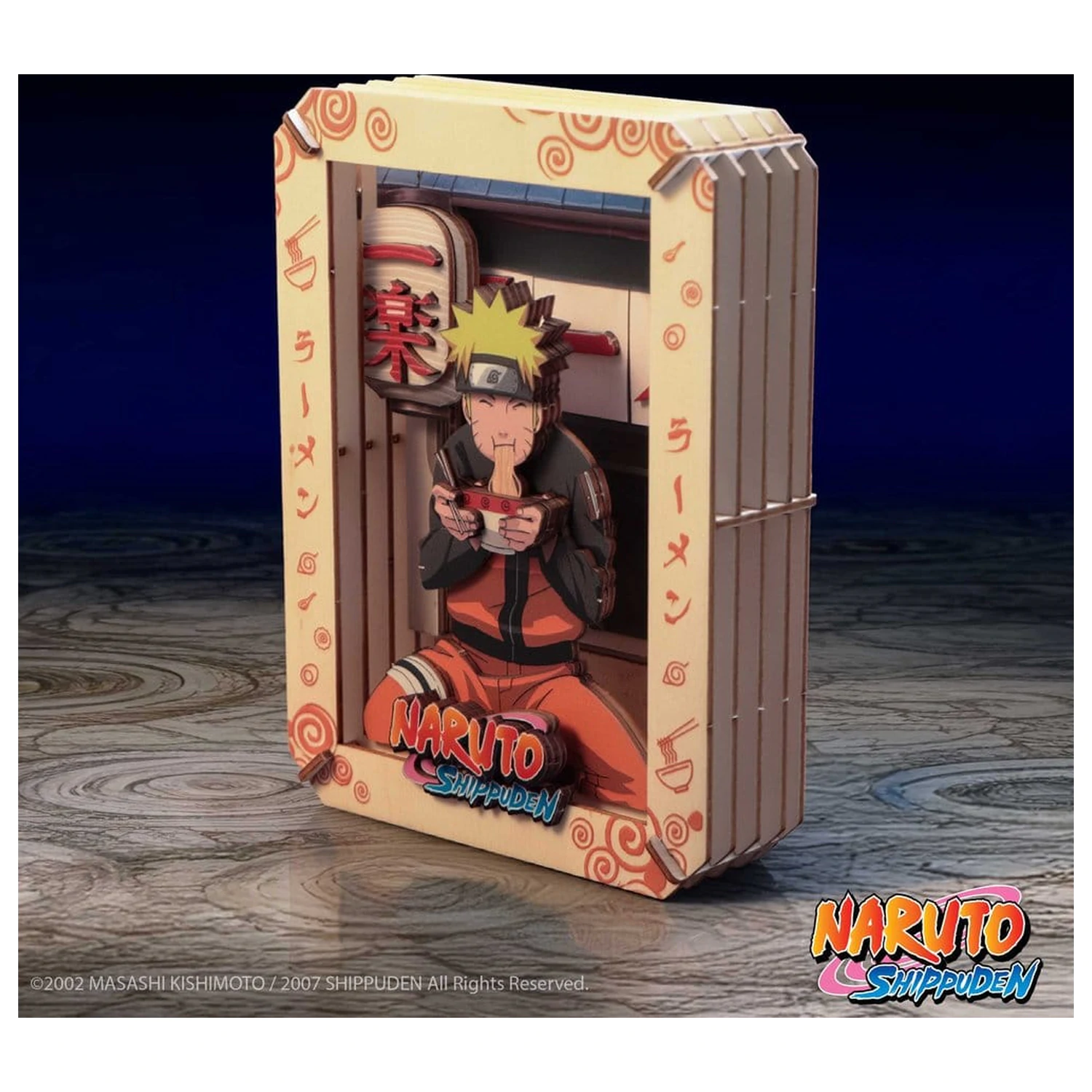 Naruto Modellbausatz Holztheater Ramen (Mittel) 14 cm Produktfoto