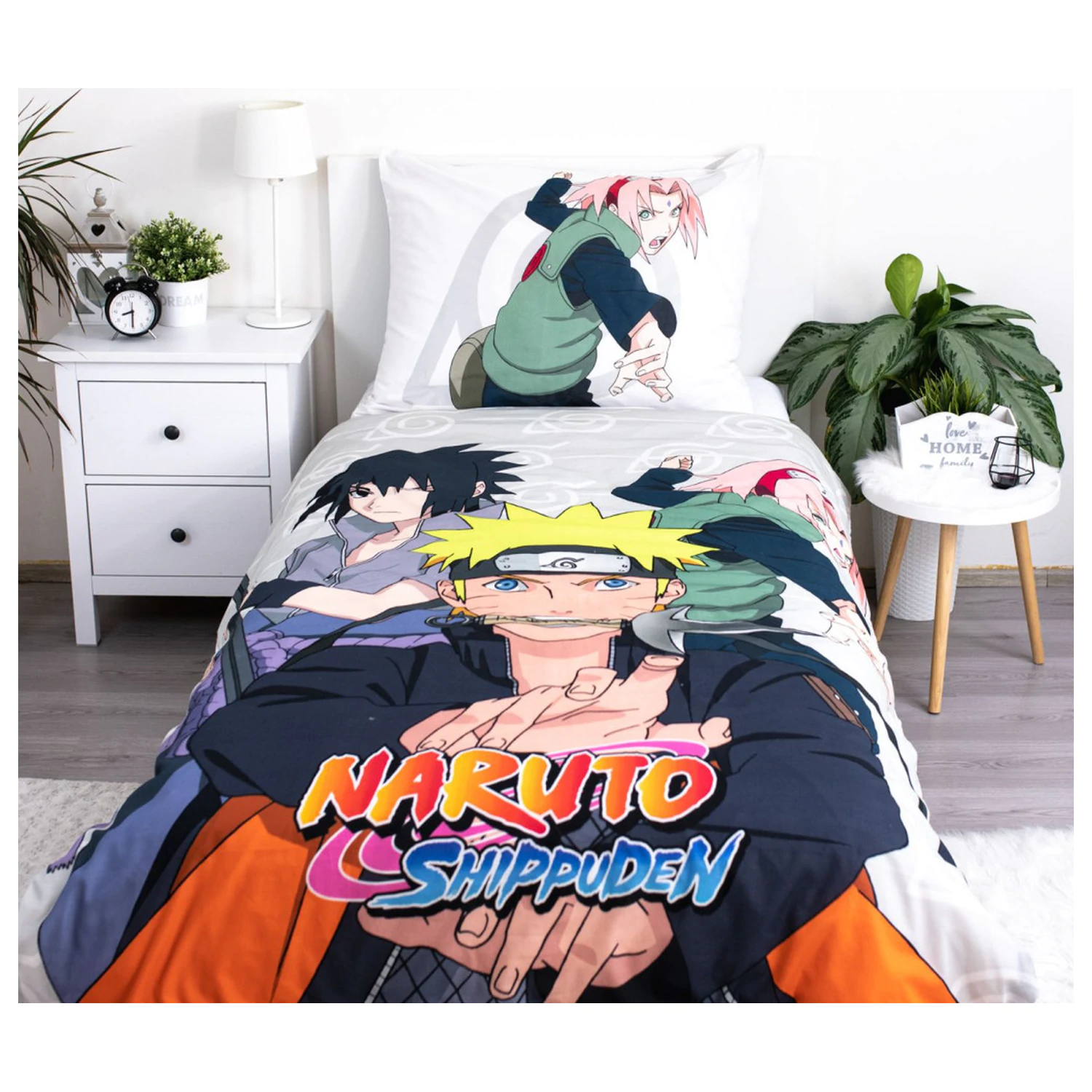 Naruto United Bettdeckenbezug Produktfoto