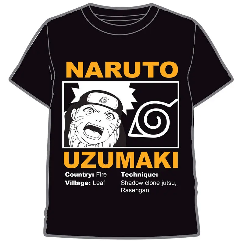 Naruto Uzumaki Kinder T-shirt Produktfoto